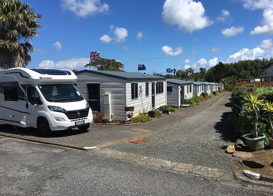 camper vans and cabins