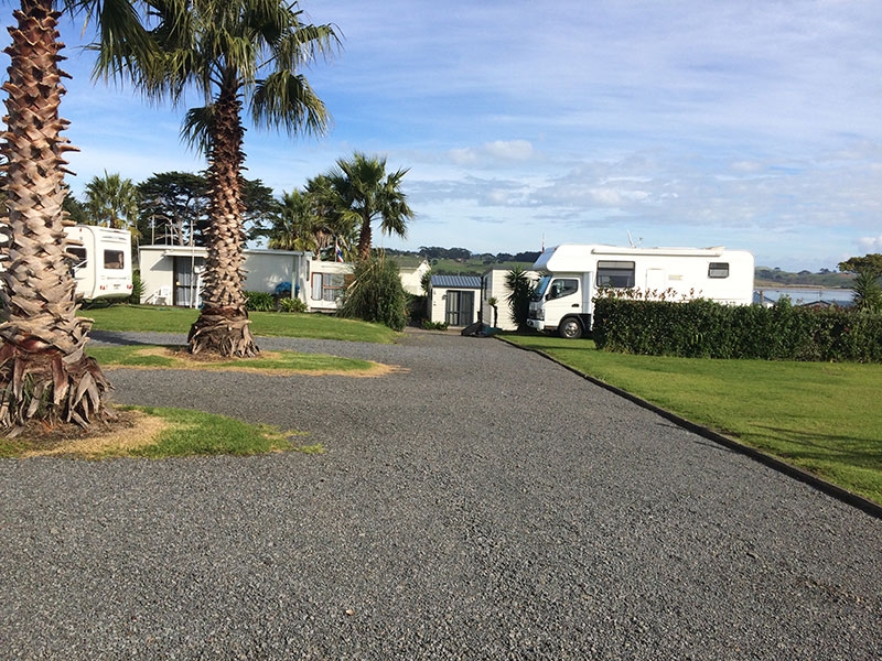 Clarks Beach campsites