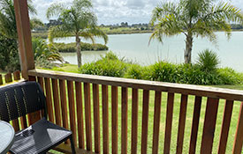 enjoy beautiful views from your own deck